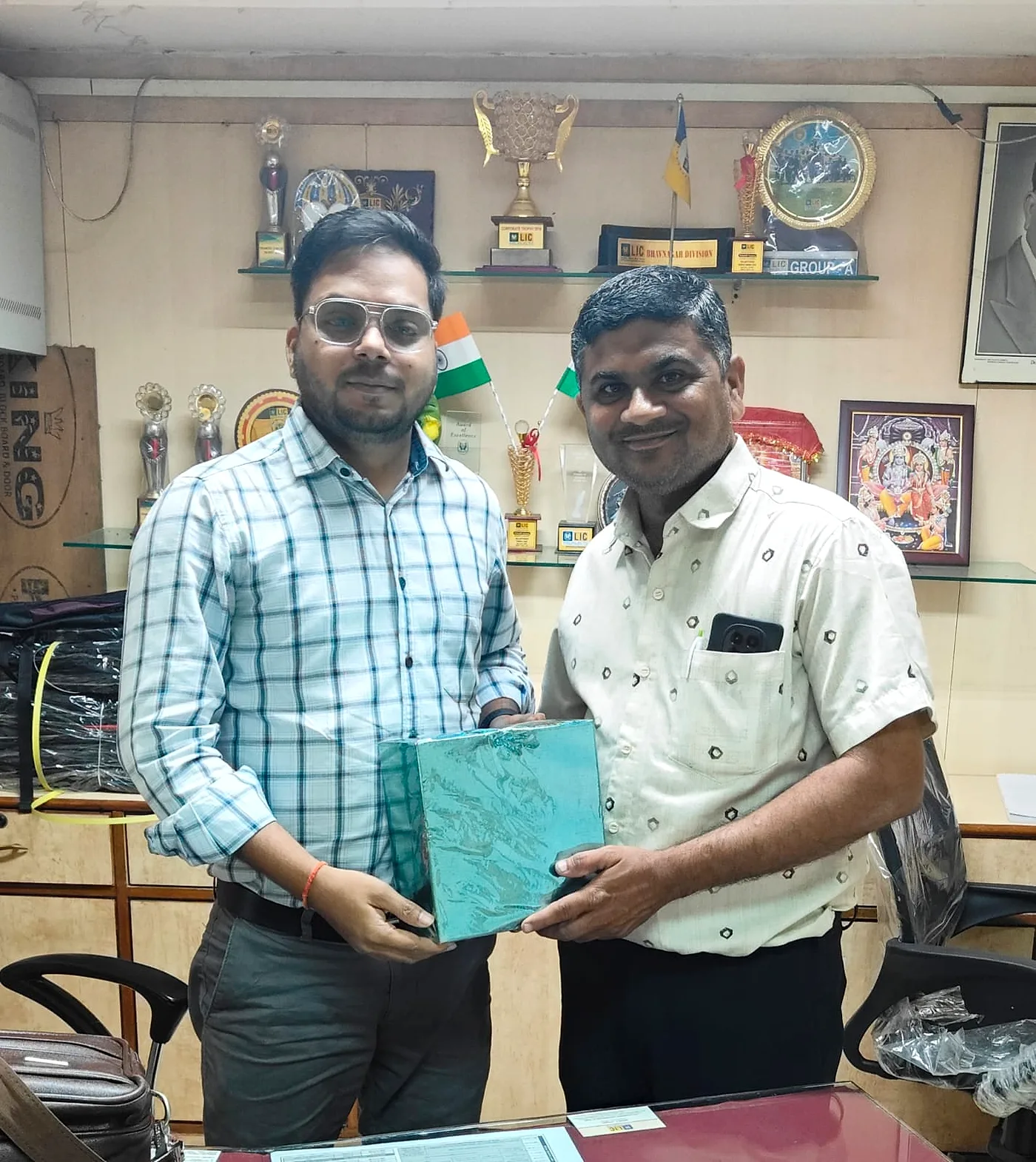 Aastha Insurance and Investment client relationship moment